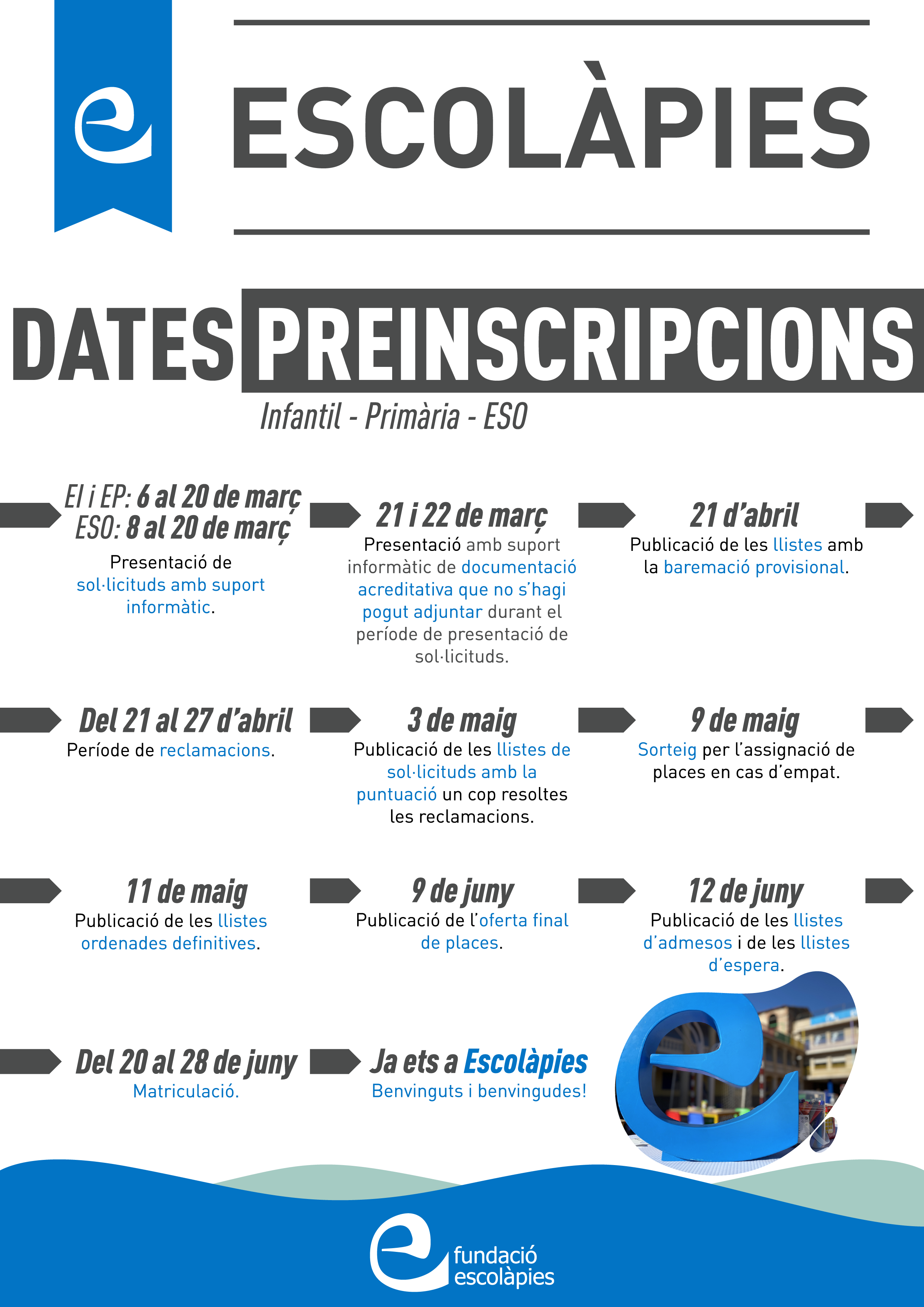 Escolàpies Inscripcions 22-23 - EI, EP, ESO - WEB JPO_Din A3 2